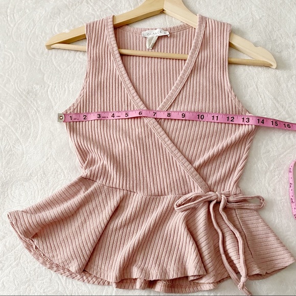 Cute Cropped Peplum Top - Picture 3 of 6